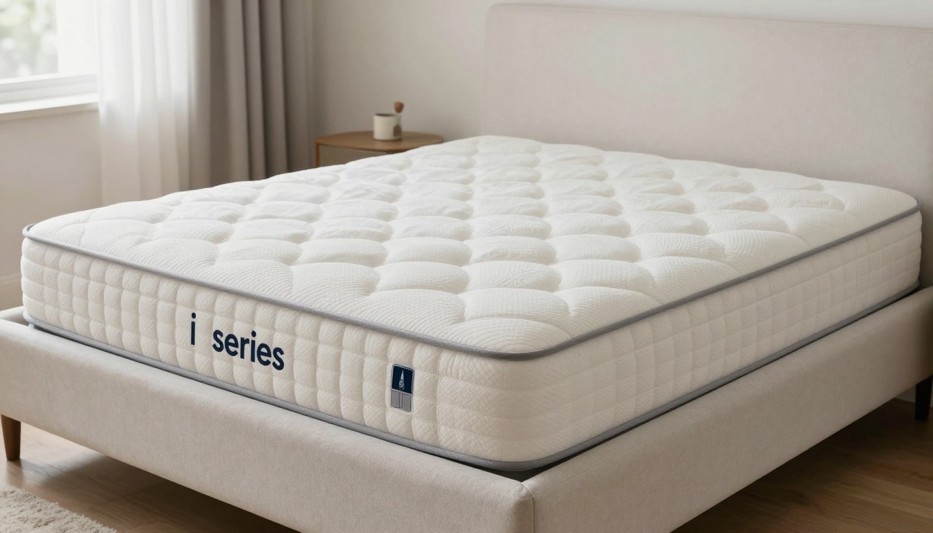 Editorial mattress photograph for serta i series hybrid