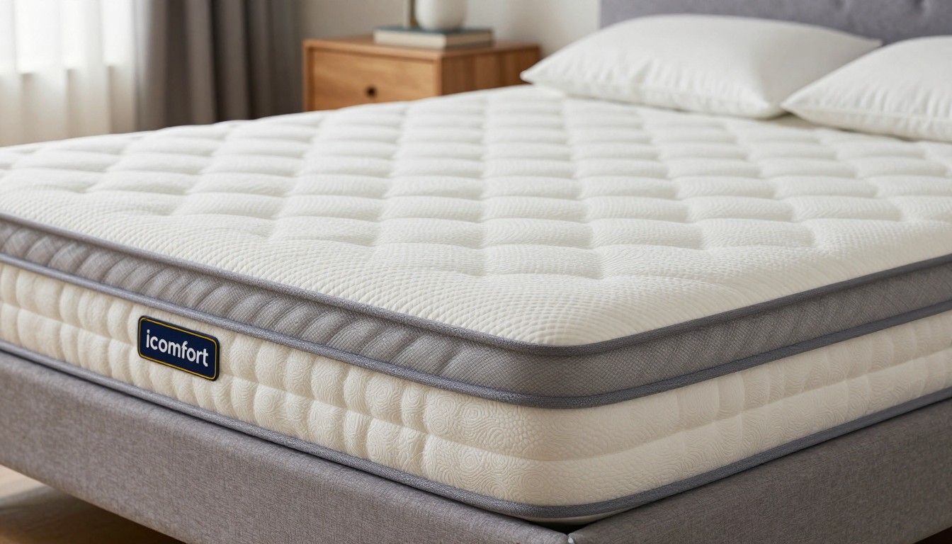 Editorial mattress photograph for serta icomfort hybrid applause ii