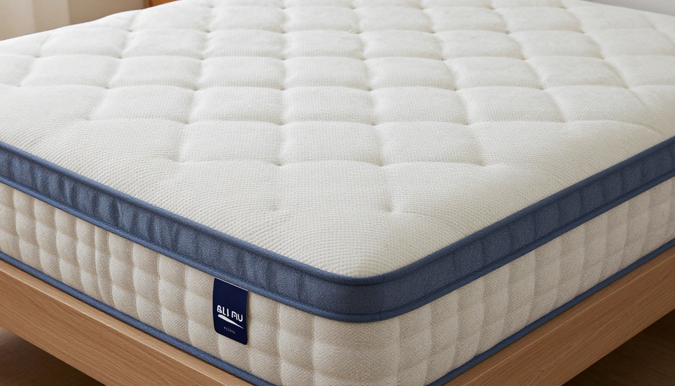 Editorial mattress photograph for serta perfect sleeper blue lagoon nights mattress