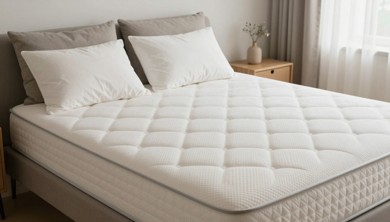 Editorial mattress photograph for serta pillows