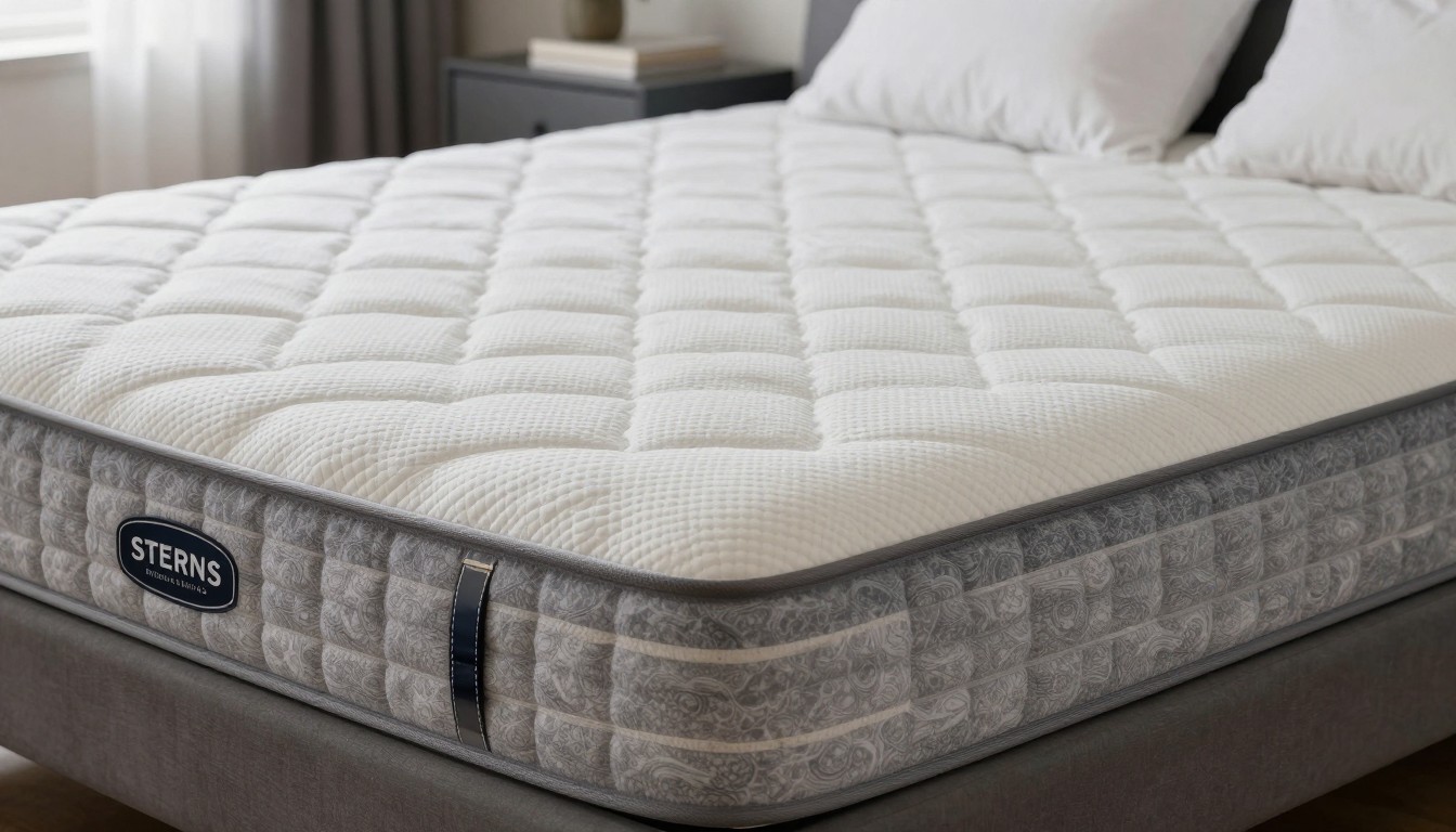 Editorial mattress photograph for sterns and foster mattress reviews