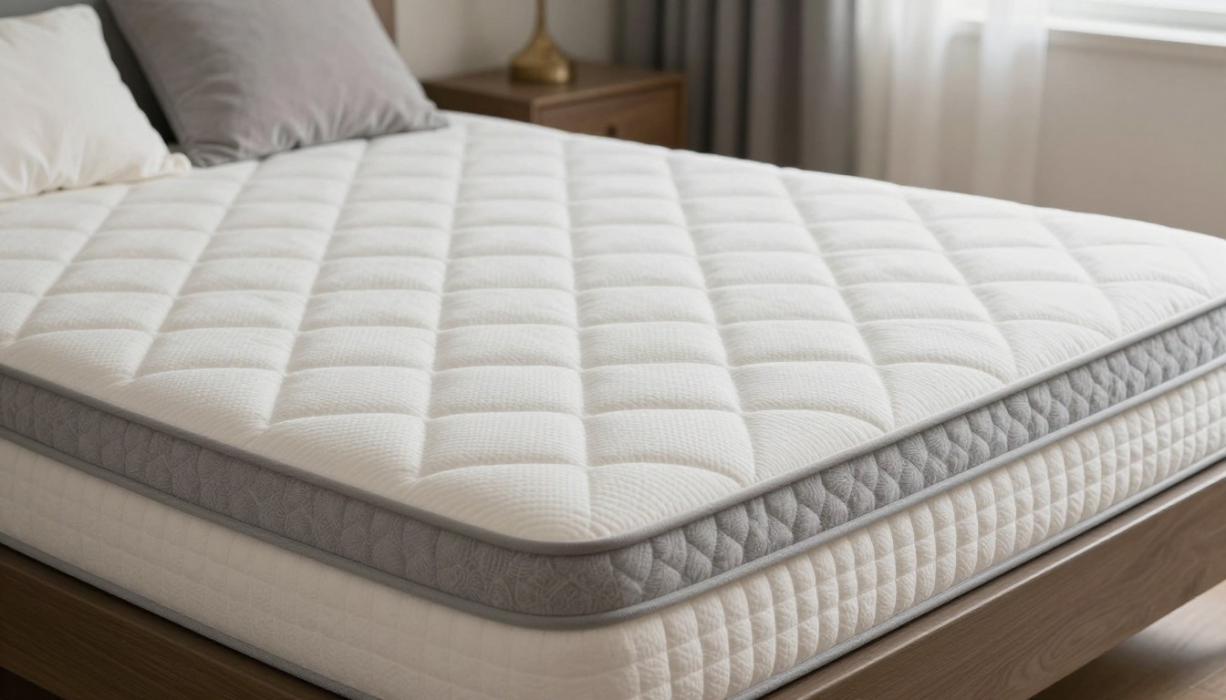 Editorial mattress photograph for weighted blanket for newborn
