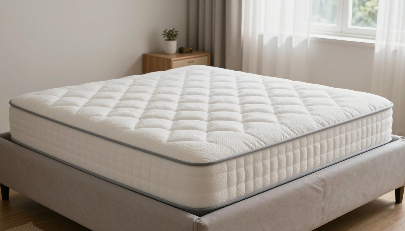 Editorial mattress photograph for weighted electric blanket