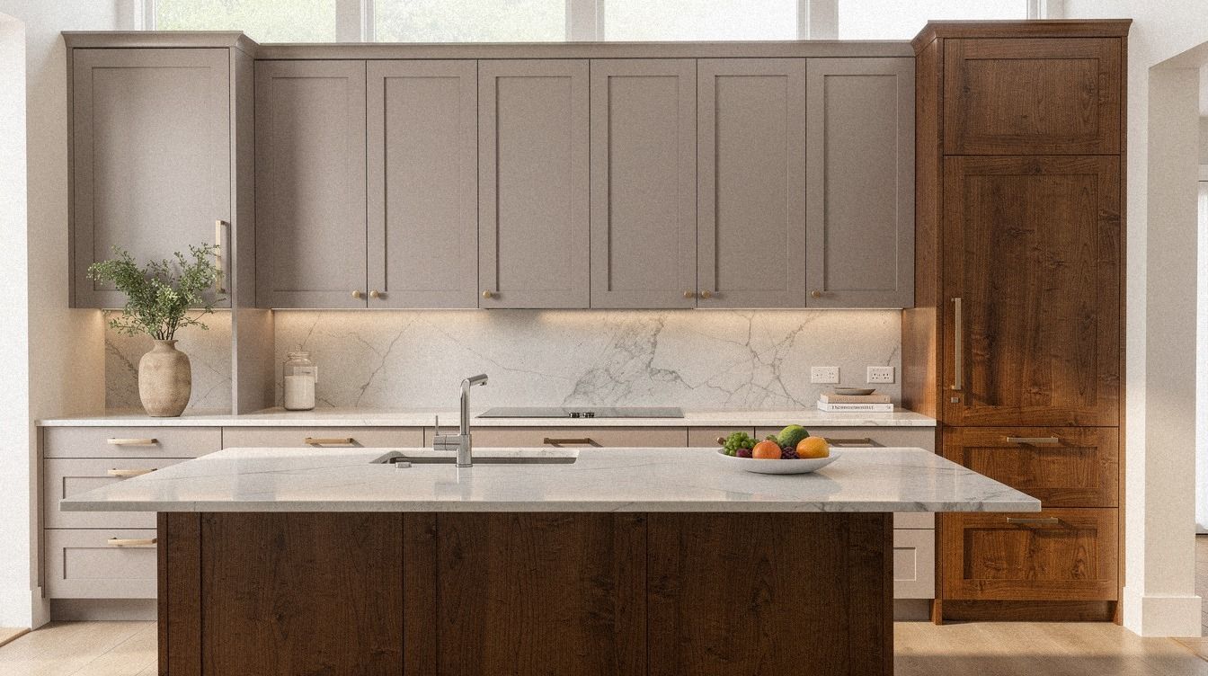 Timeless Painted vs. Stained Kitchen Cabinets for Safer Choices