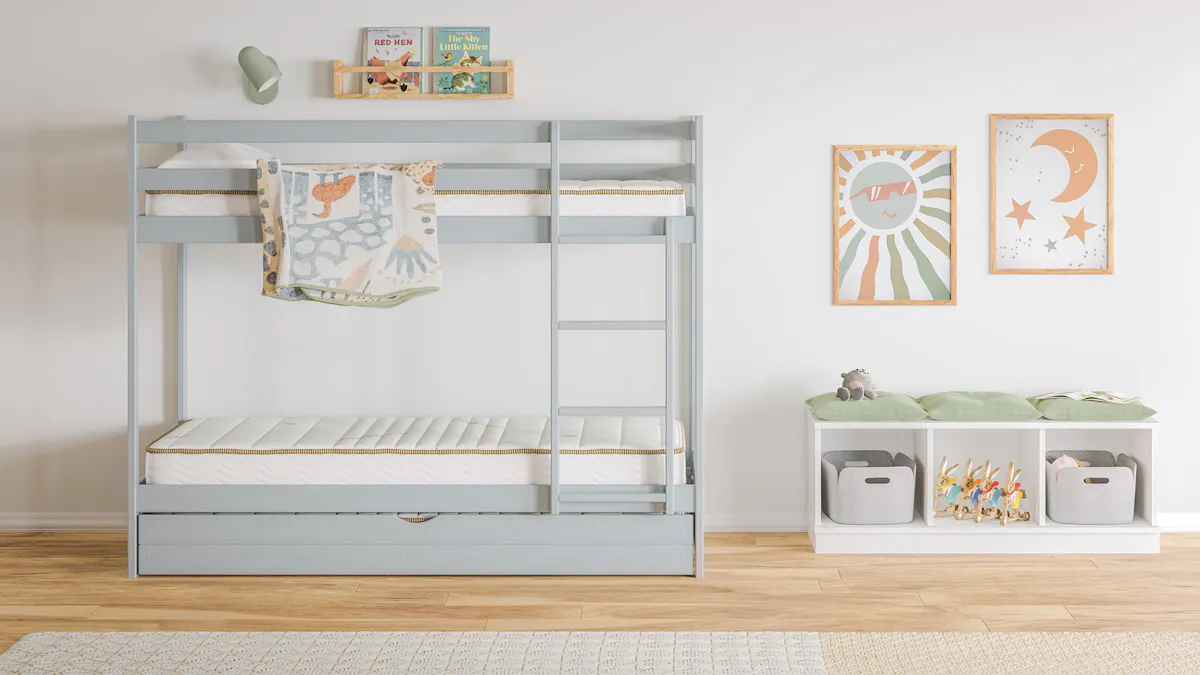 Saatva Bunk Trundle Youth