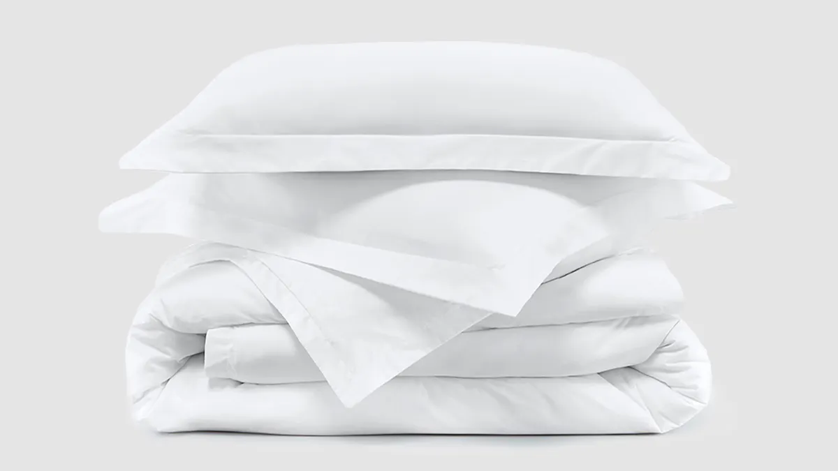 Saatva Percale Duvet
