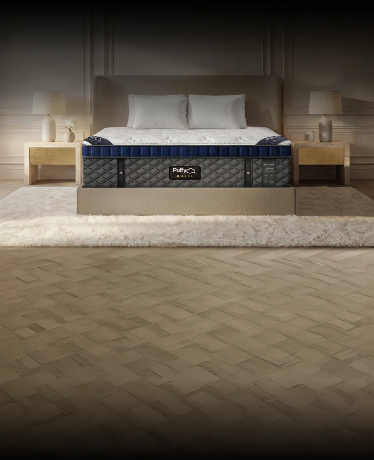Puffy Royal Hybrid mattress