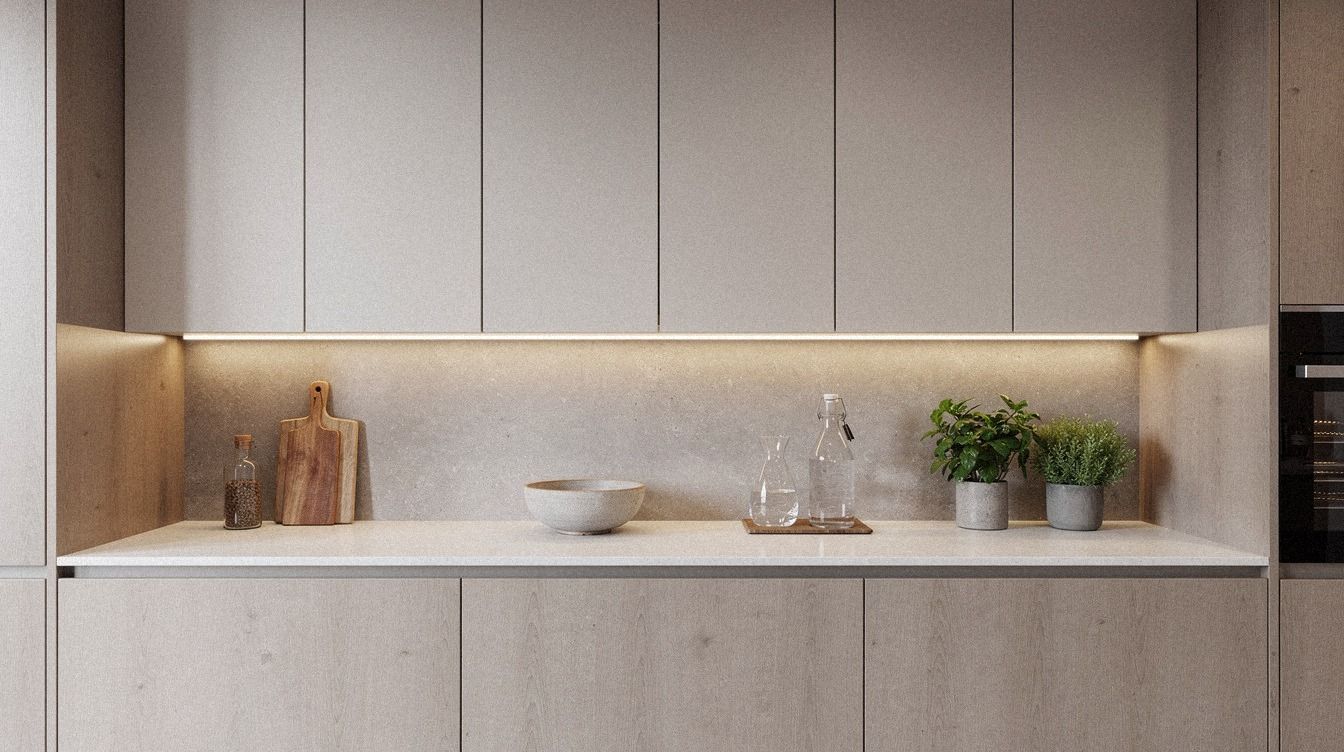 I Tried Under-Cabinet Lighting Ideas, My Kitchen Finally Felt Bright