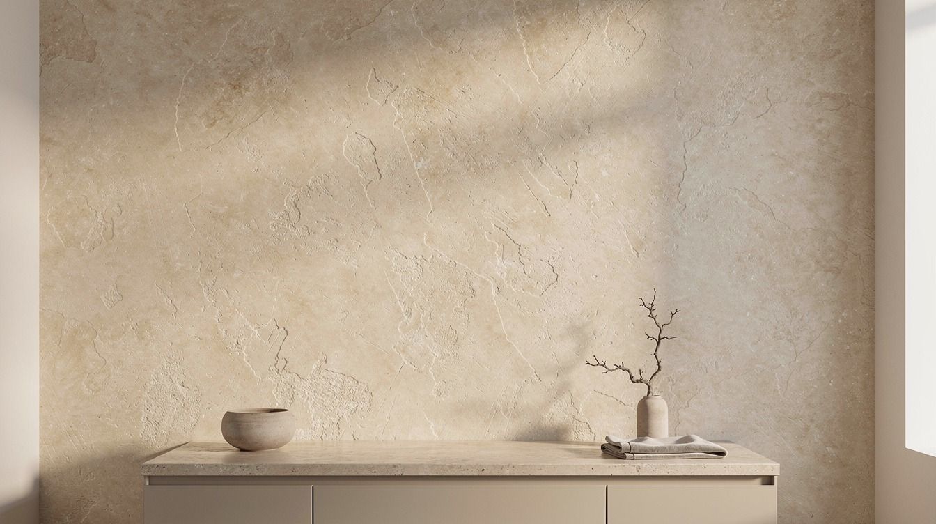 I Tried A Venetian Plaster Wall, The Subtle Depth-Filled Texture Finally Worked