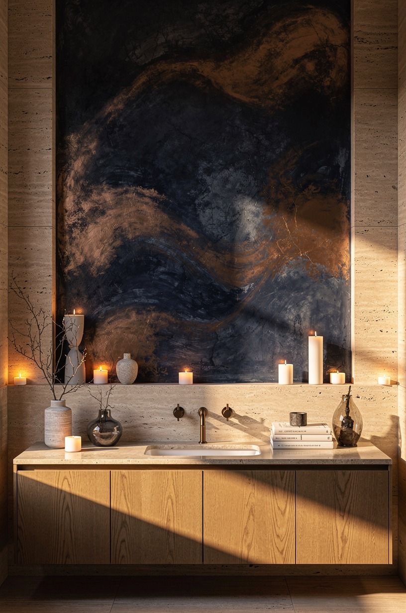 Let Candlelight Catch The Plaster Movement