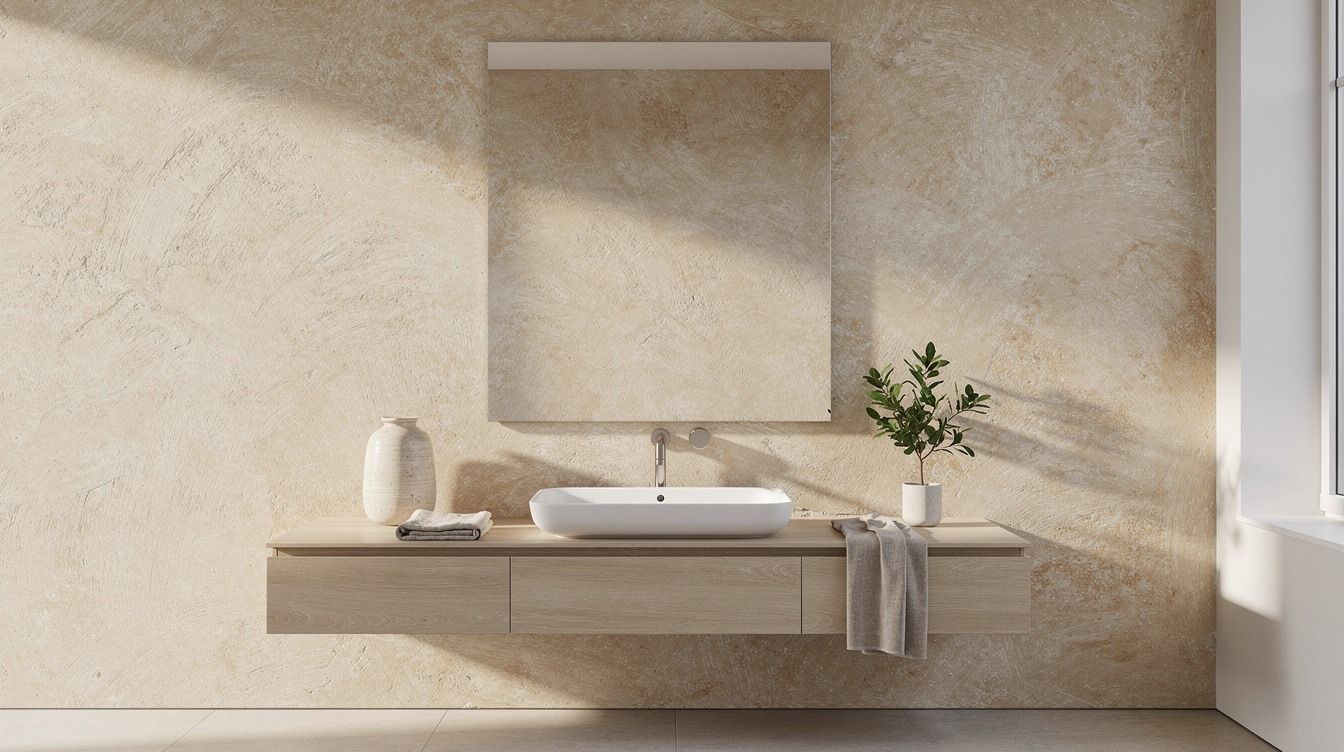 How to Create an Actual Matte Limewash Bathroom With Mineral Paint - 13 Ideas