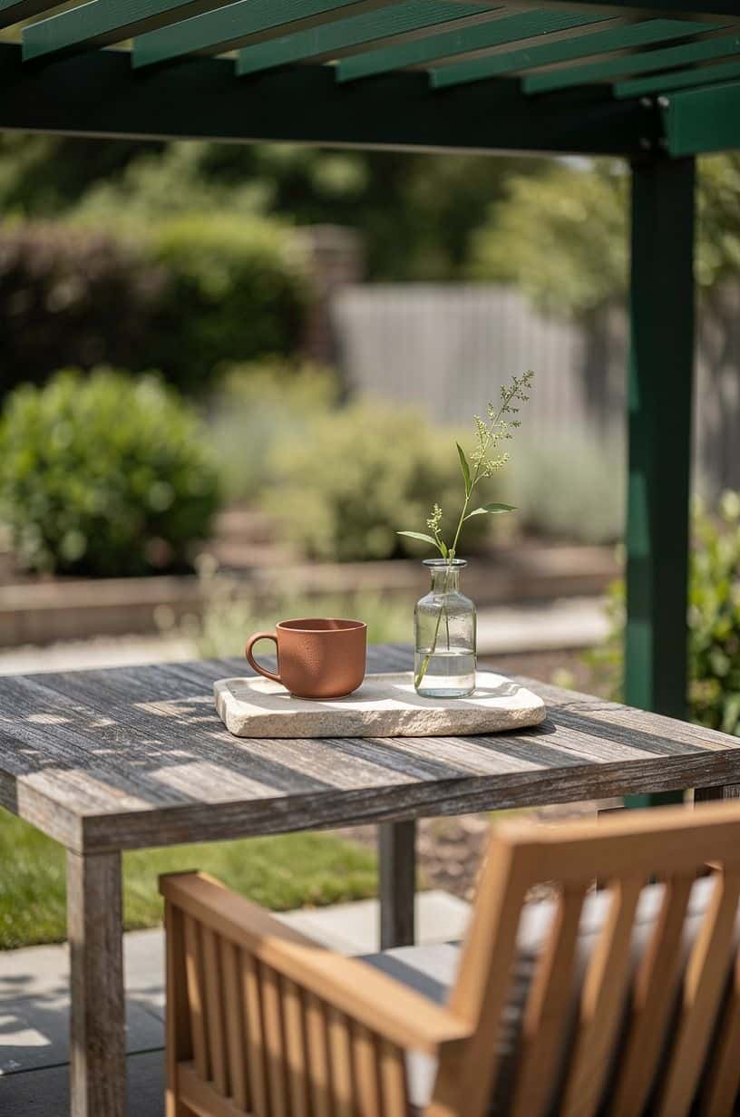 Add a pergola edge instead of more height