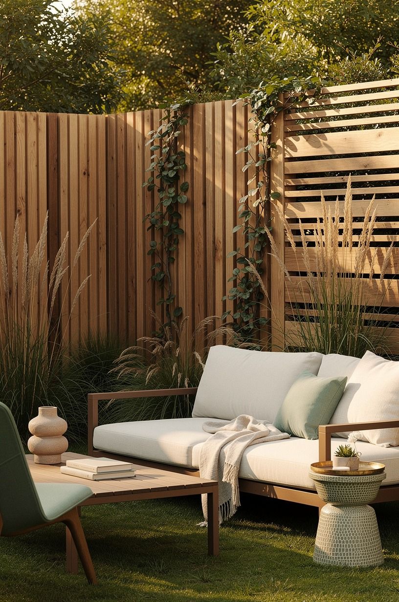 Can a tall wood privacy fence still feel airy?