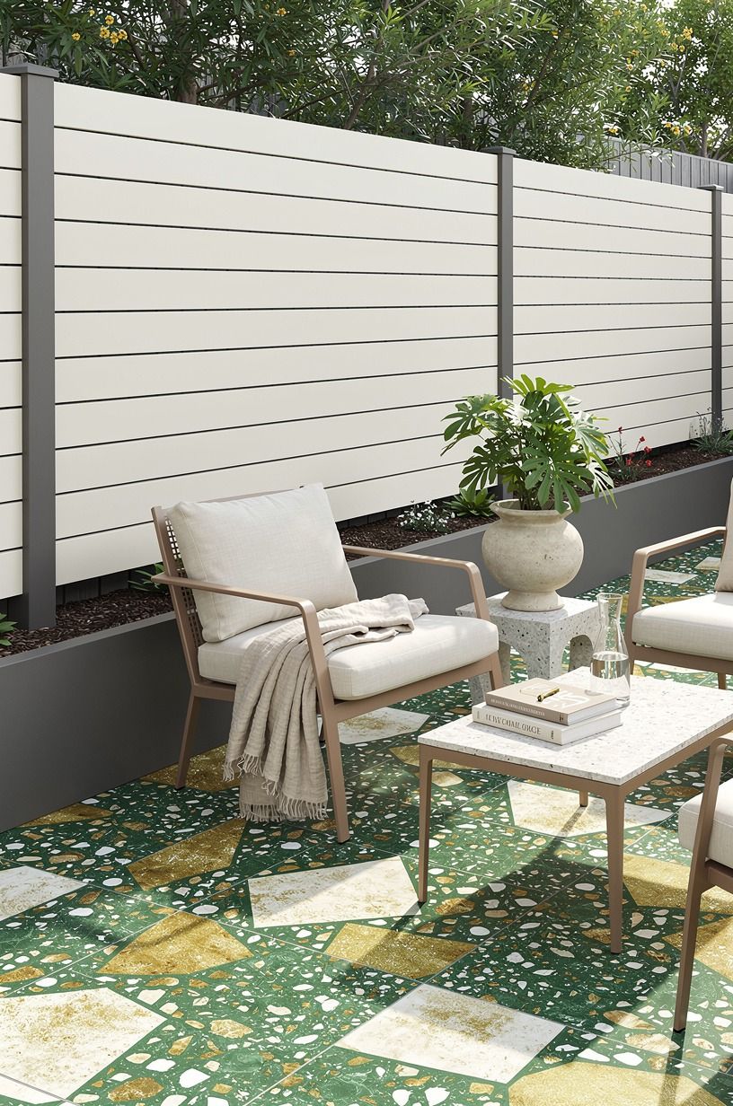 Choose a Simple Modern Fence Design Over Decorative Lattice
