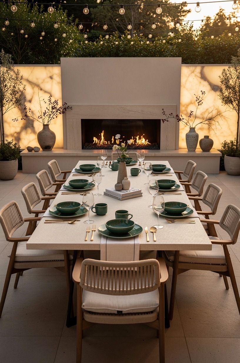 Cover the table plus two feet on each side