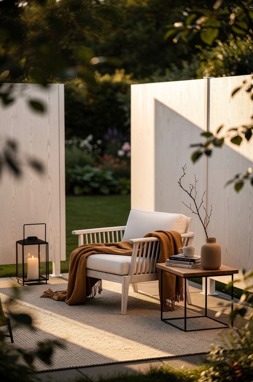 Create The Borrowed-Garden Effect with screens