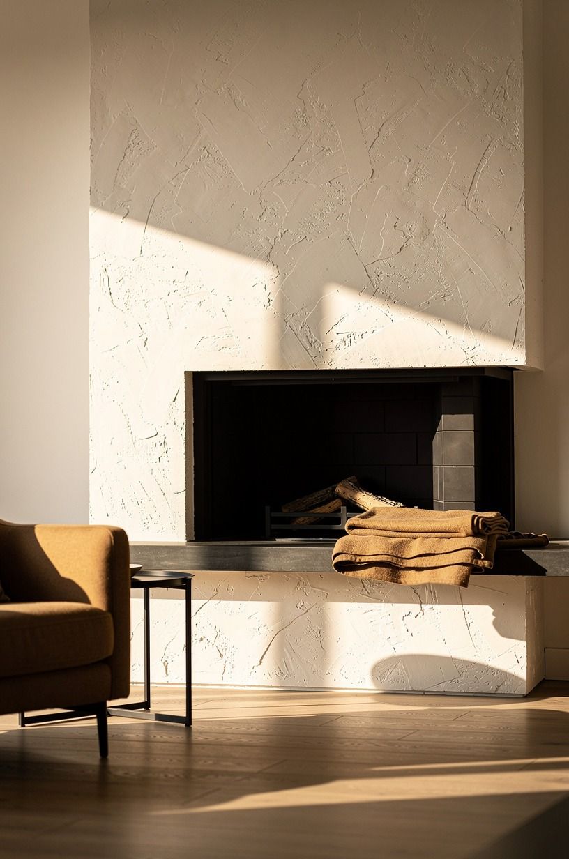 Finish with the No-Clutter Hearth Shelf rule