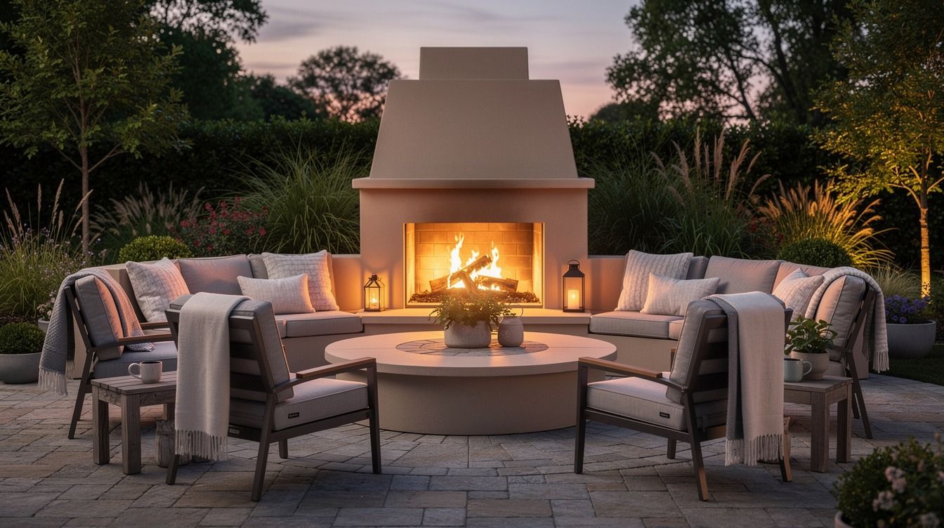 Cozy Backyard Fireplace Ideas to Turn Your Yard Into a Nightly Retreat
