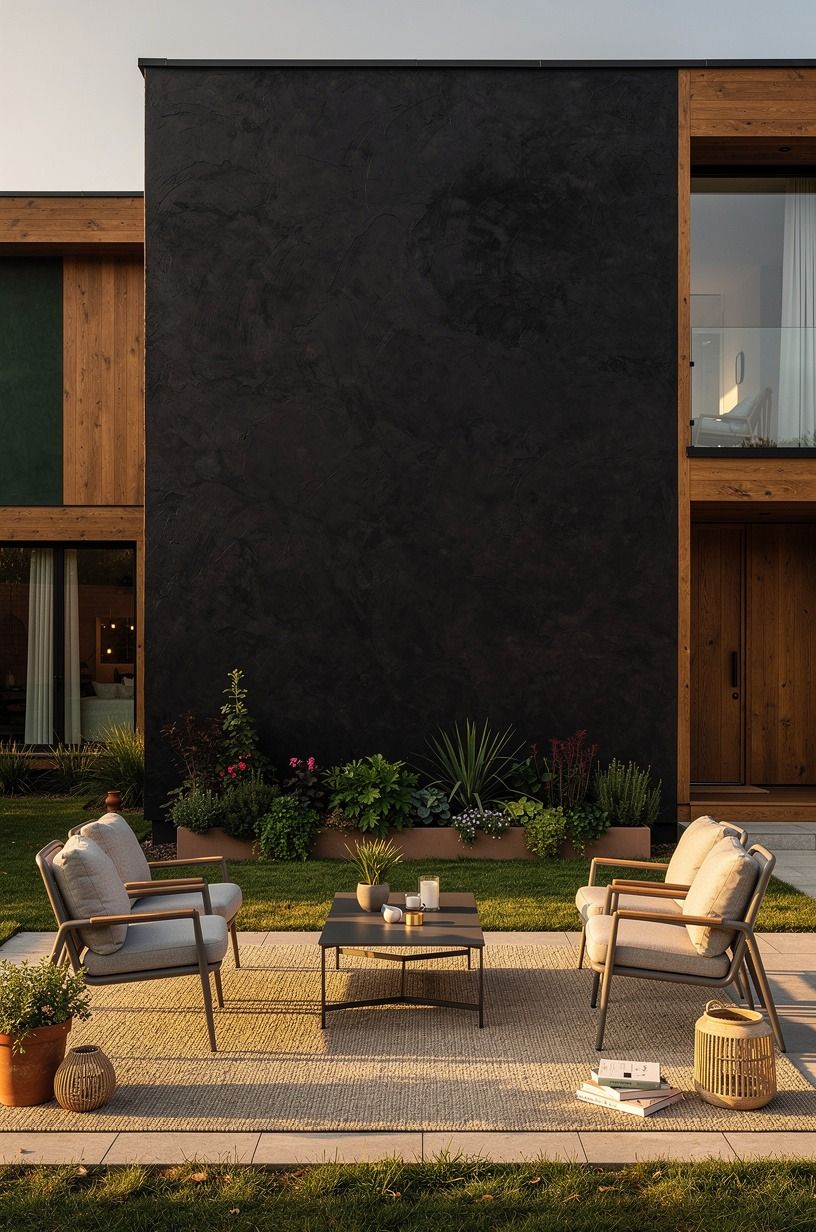 Let One Side Stay Dark With Exterior Paint