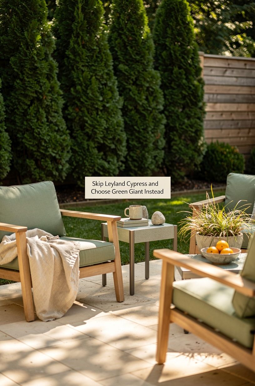 Skip Leyland Cypress and Choose Green Giant Instead