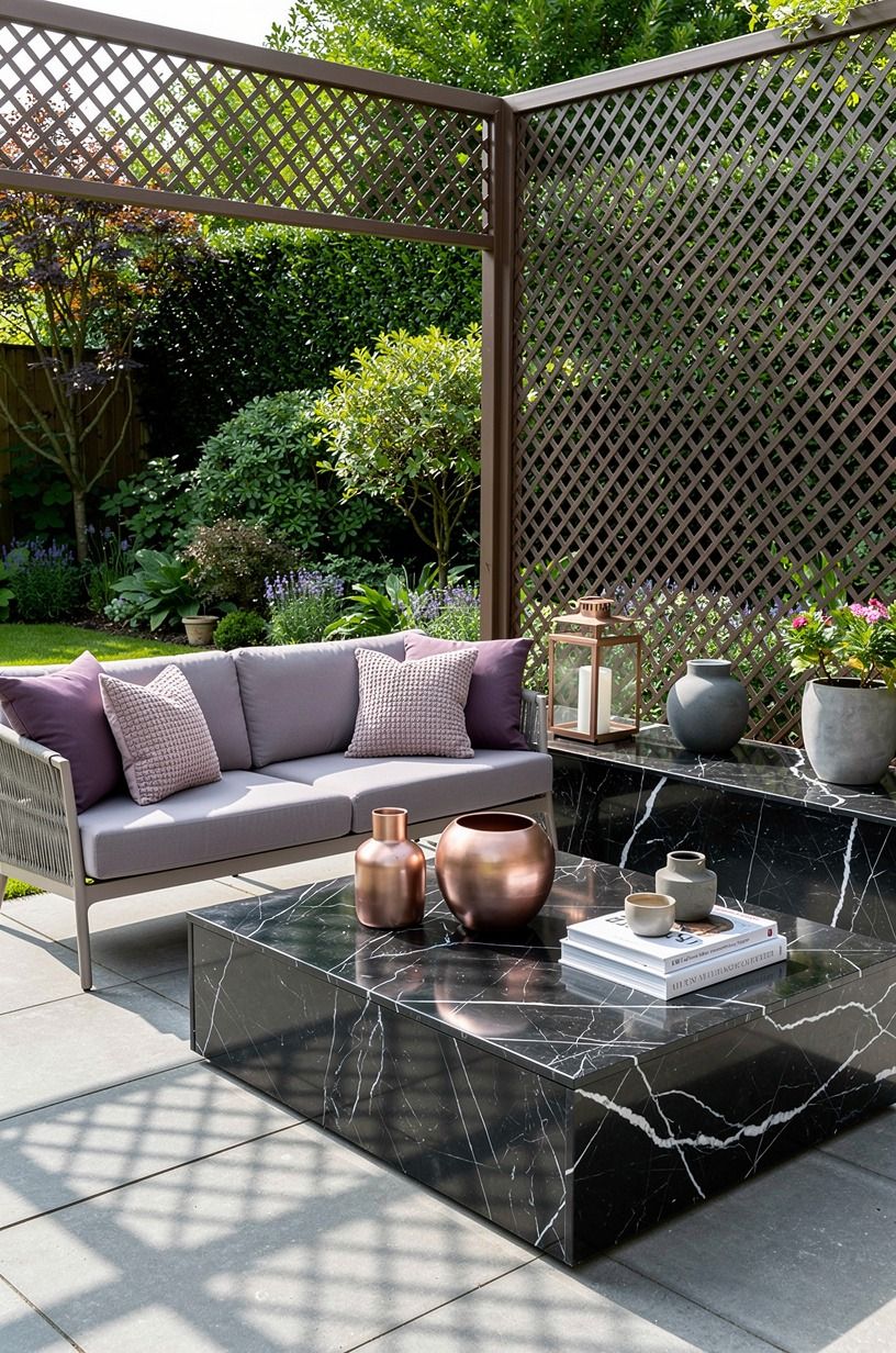 Skip the solid wall and weave in lattice