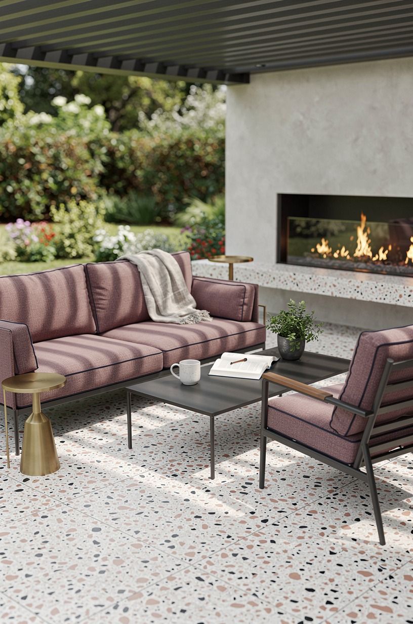 Skip the umbrella and use a fire-safe shade plan