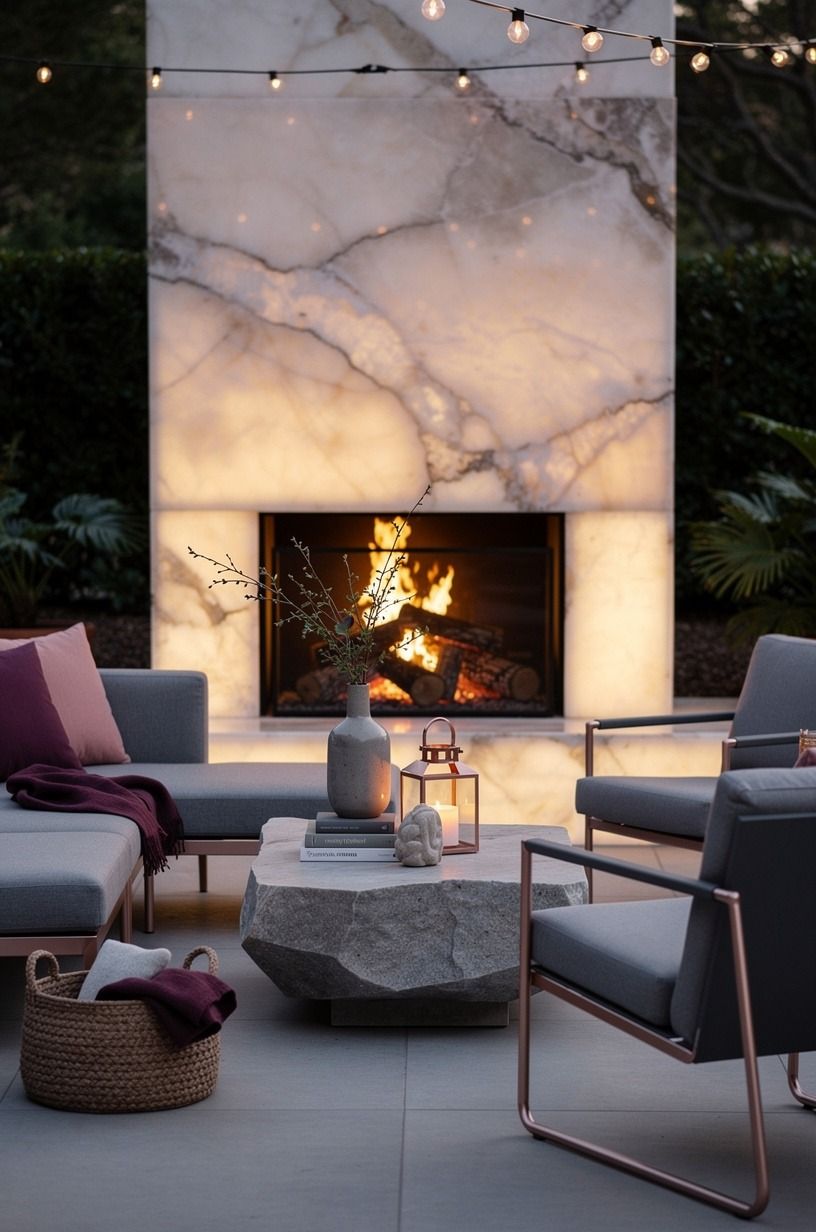 Use the Two-Wood Rule for a warmer fire zone