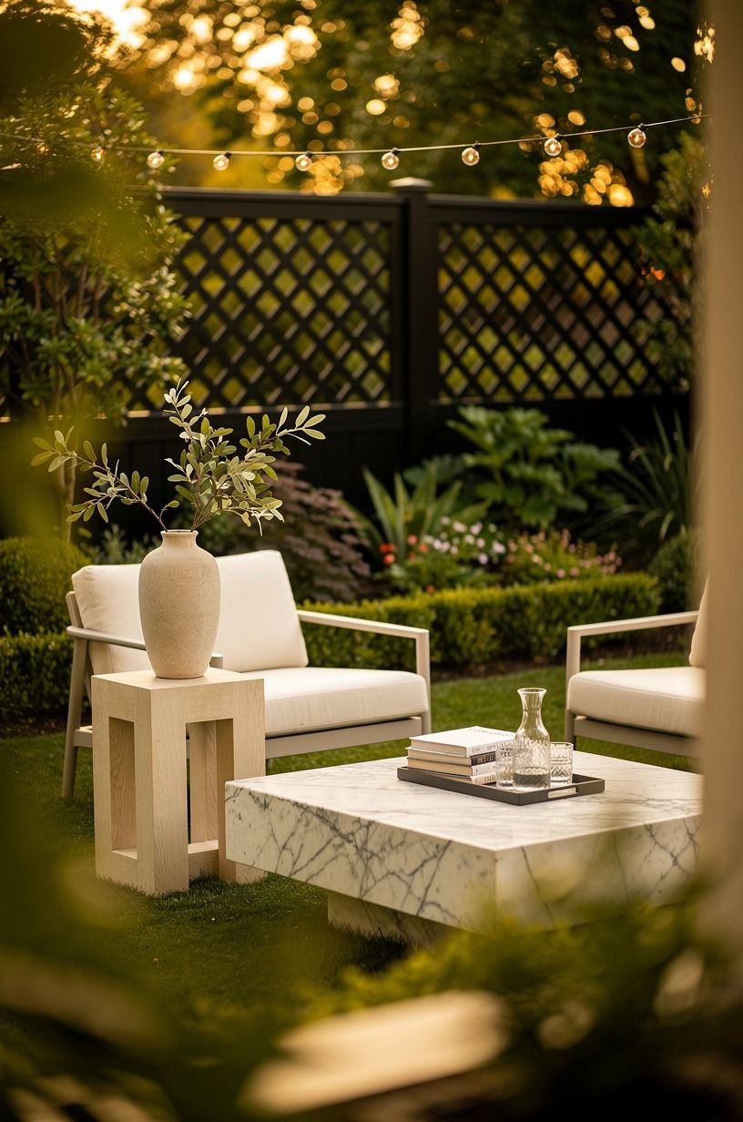 Why choose black lattice over white vinyl?