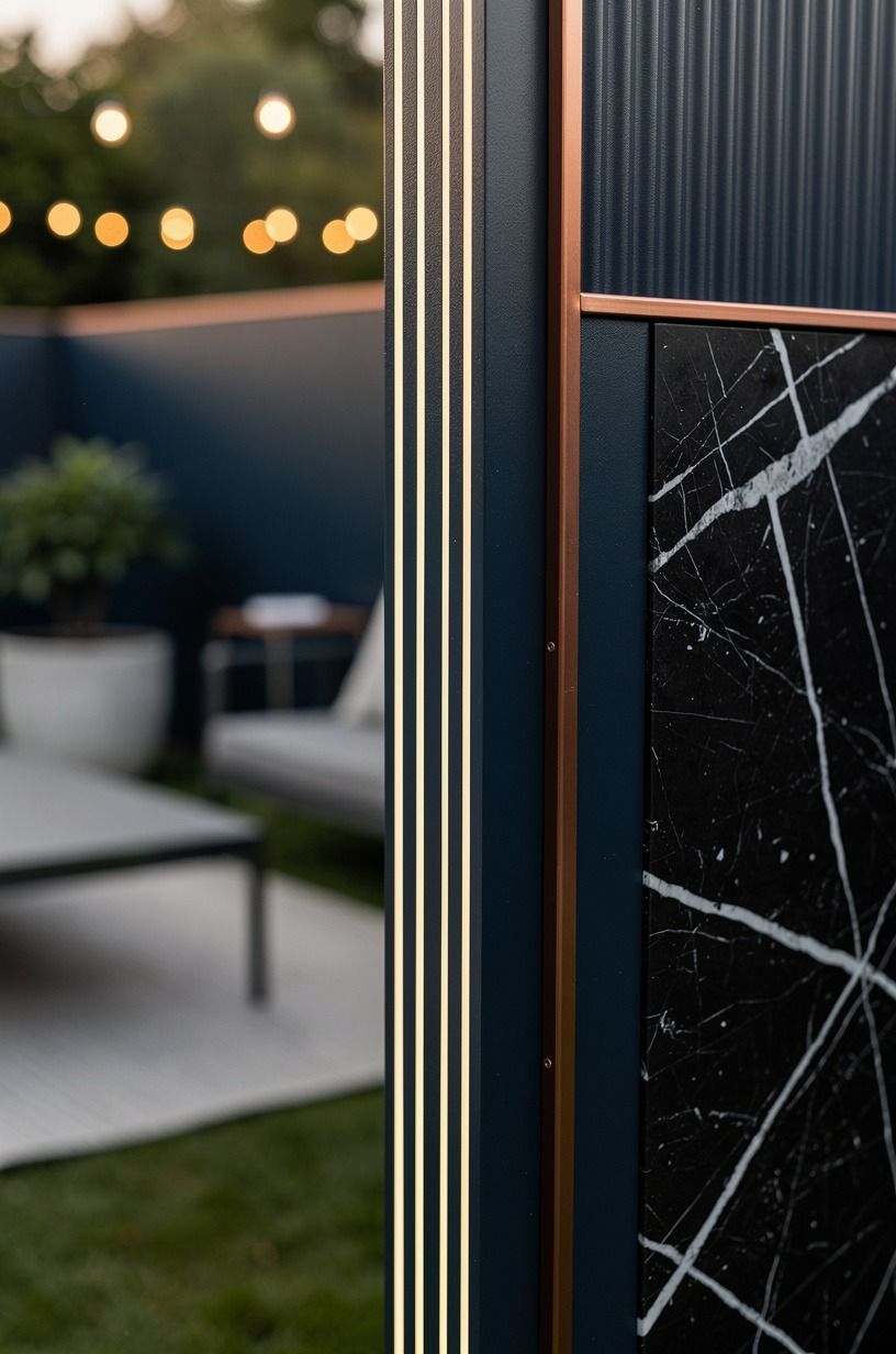 Why choose corrugated metal over a solid wall?