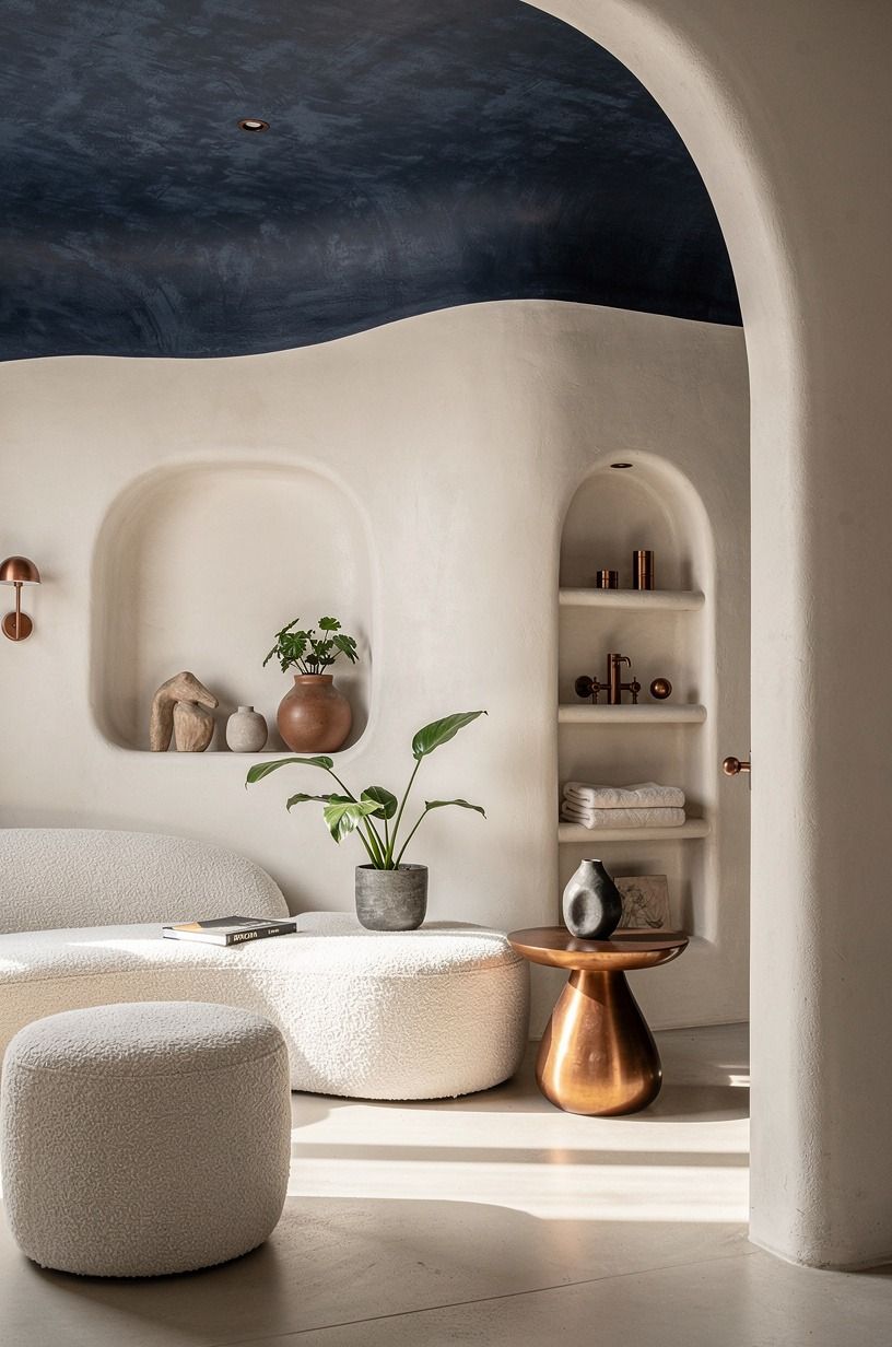 Add a second coat only where the ceiling needs depth