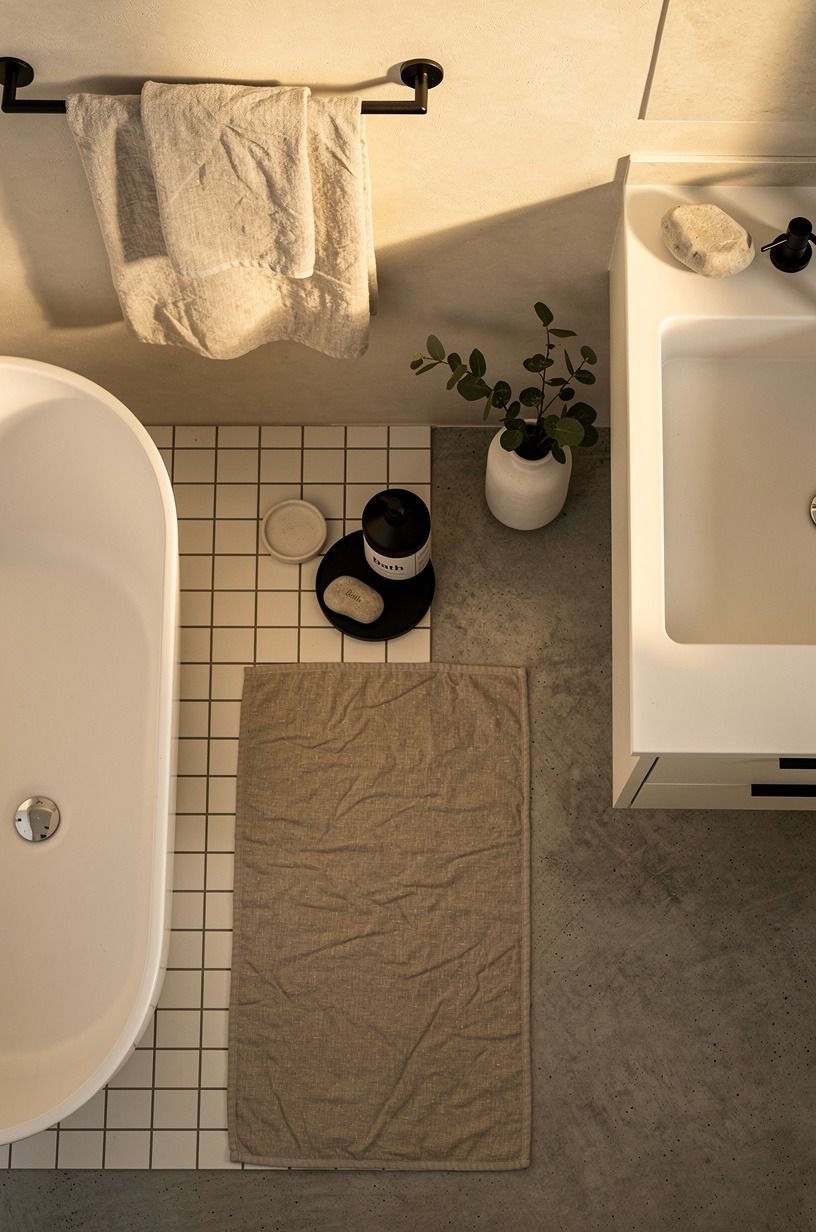Budget the tile work before you chase the full-room look