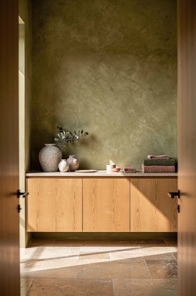 Choose Oak Over Glossy White Cabinets