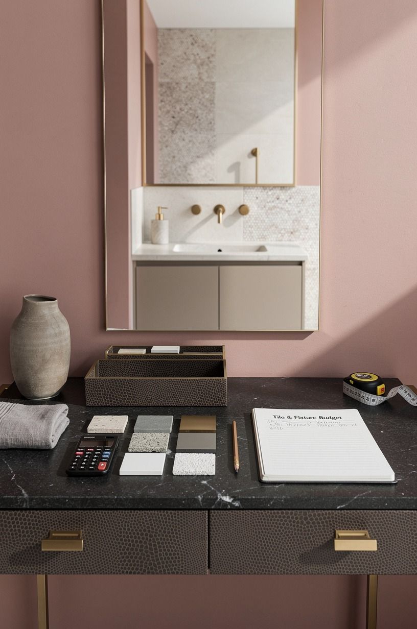 Compare your tile and fixture budget before demolition