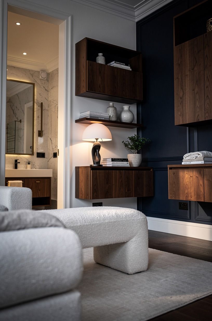 Float storage instead of crowding the floor