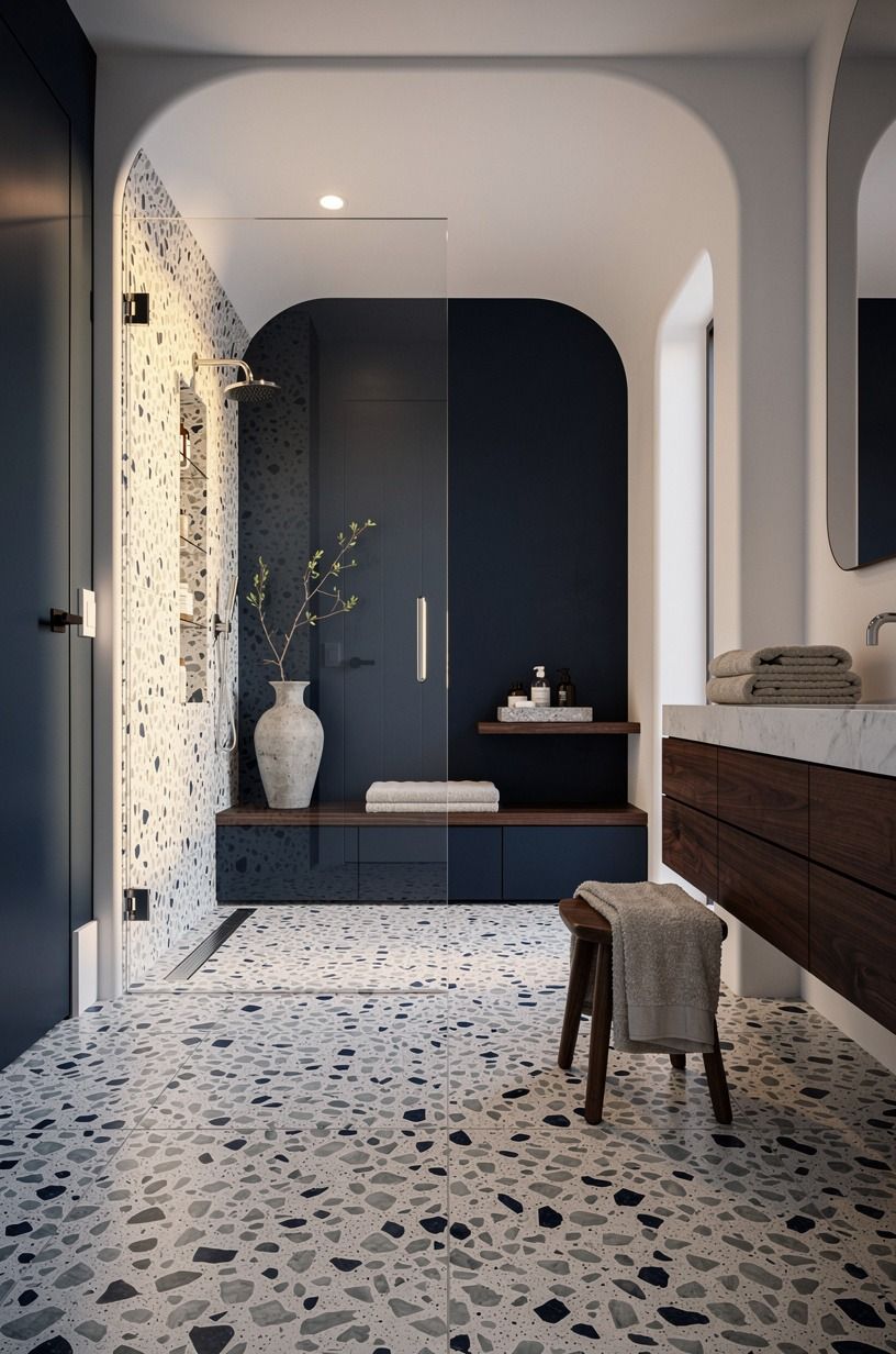 Frame the shower with the Soft-Edge Screen Effect