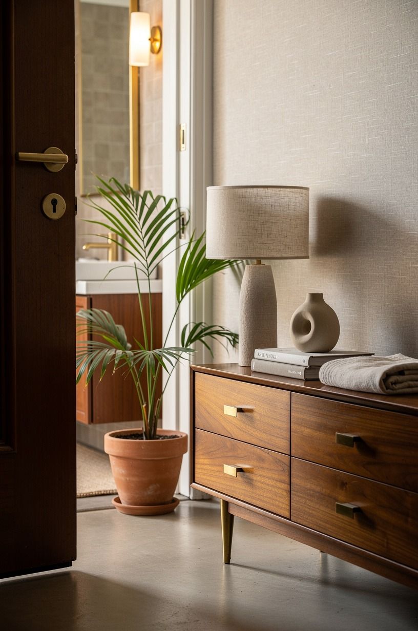 Keep a Small Parlor Palm by the Door