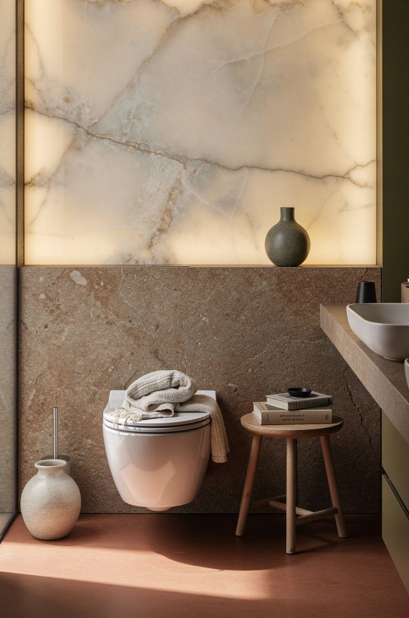 Keep the toilet zone calm with real clearance
