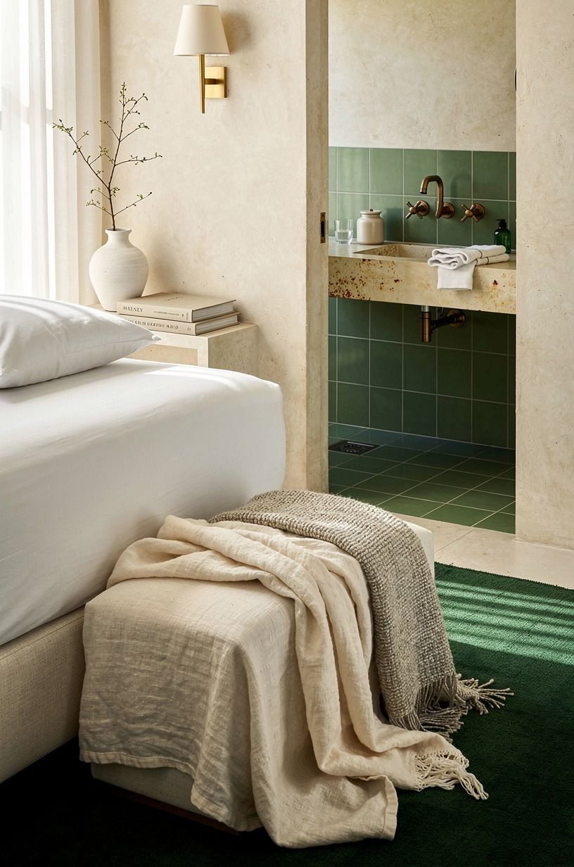 Layer linen, cotton, and one rougher note