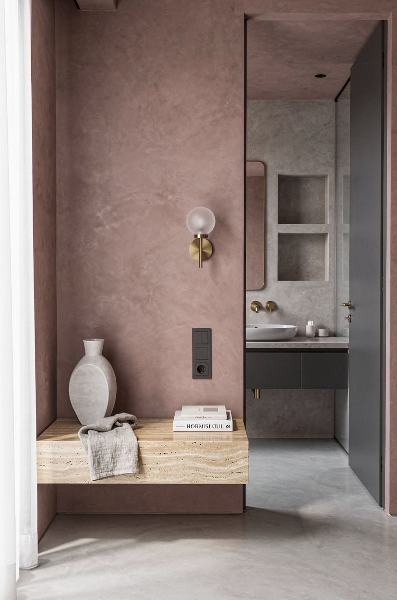 Let Microcement Carry the Quiet-Texture Effect