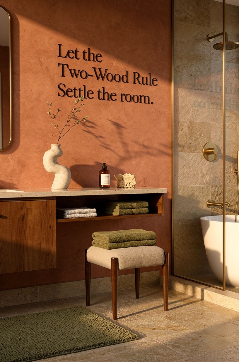 Let the Two-Wood Rule settle the room
