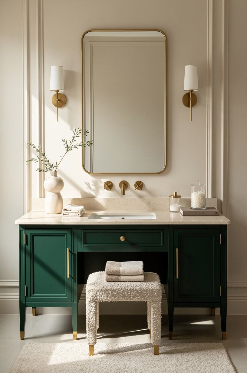 Paint the Vanity Like It Belongs There
