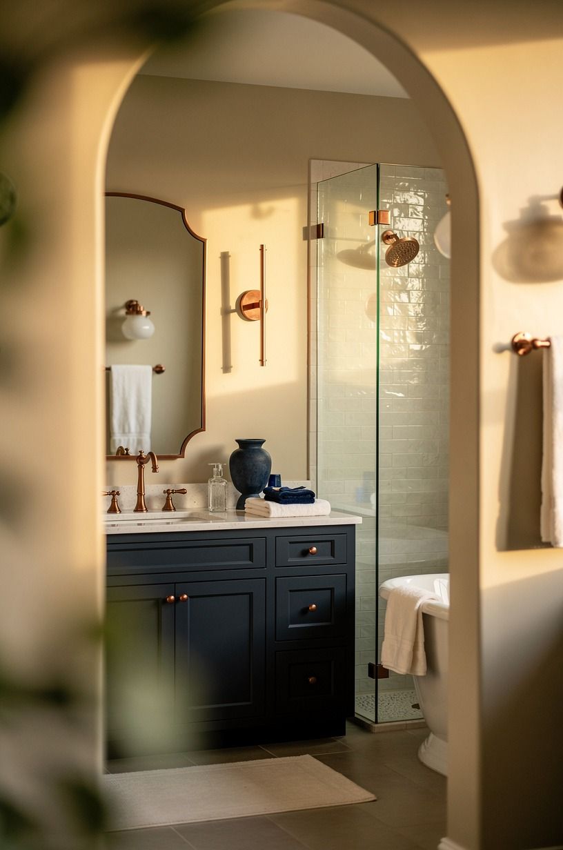 Paint the Walls in Benjamin Moore Chestertown Buff