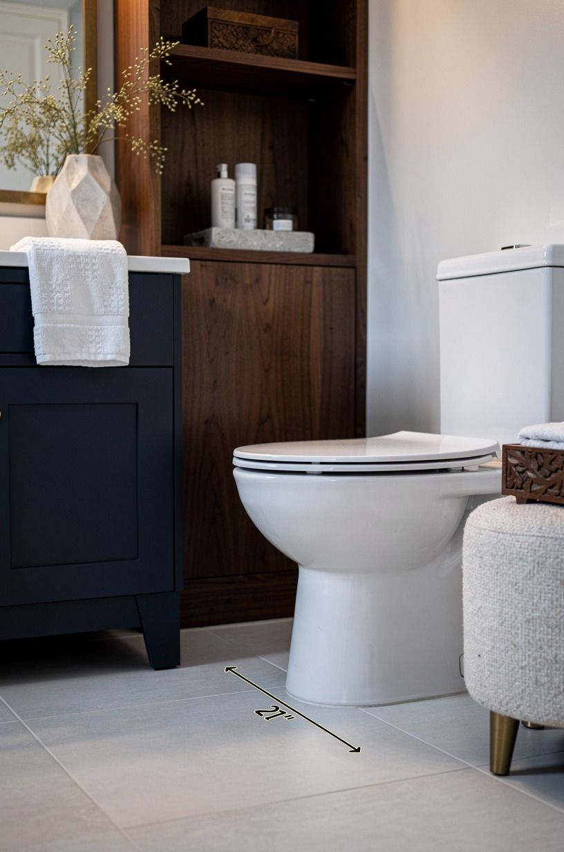 Protect the 21-Inch Toilet Clearance