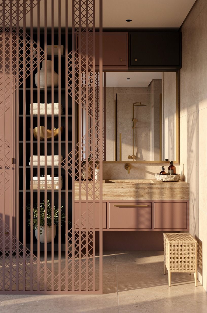 Put storage behind the Mediterranean Screen Effect