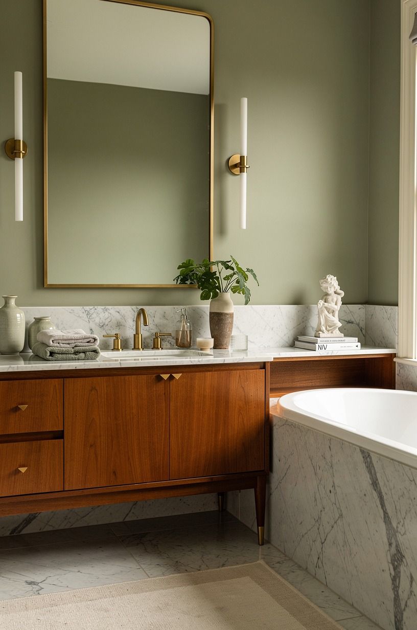 Skip Cold Gray for a Richer Neutral Bathroom