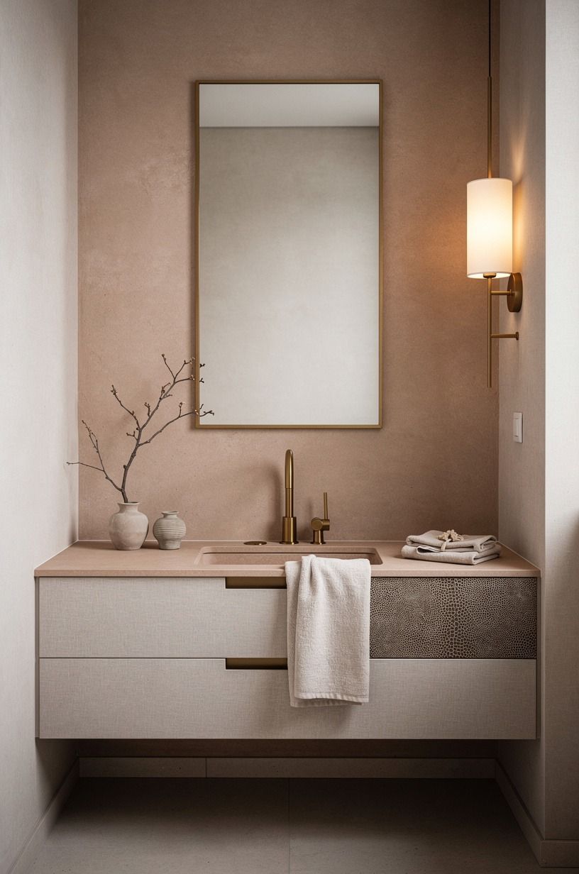 Spend on the wall you touch, not the whole room