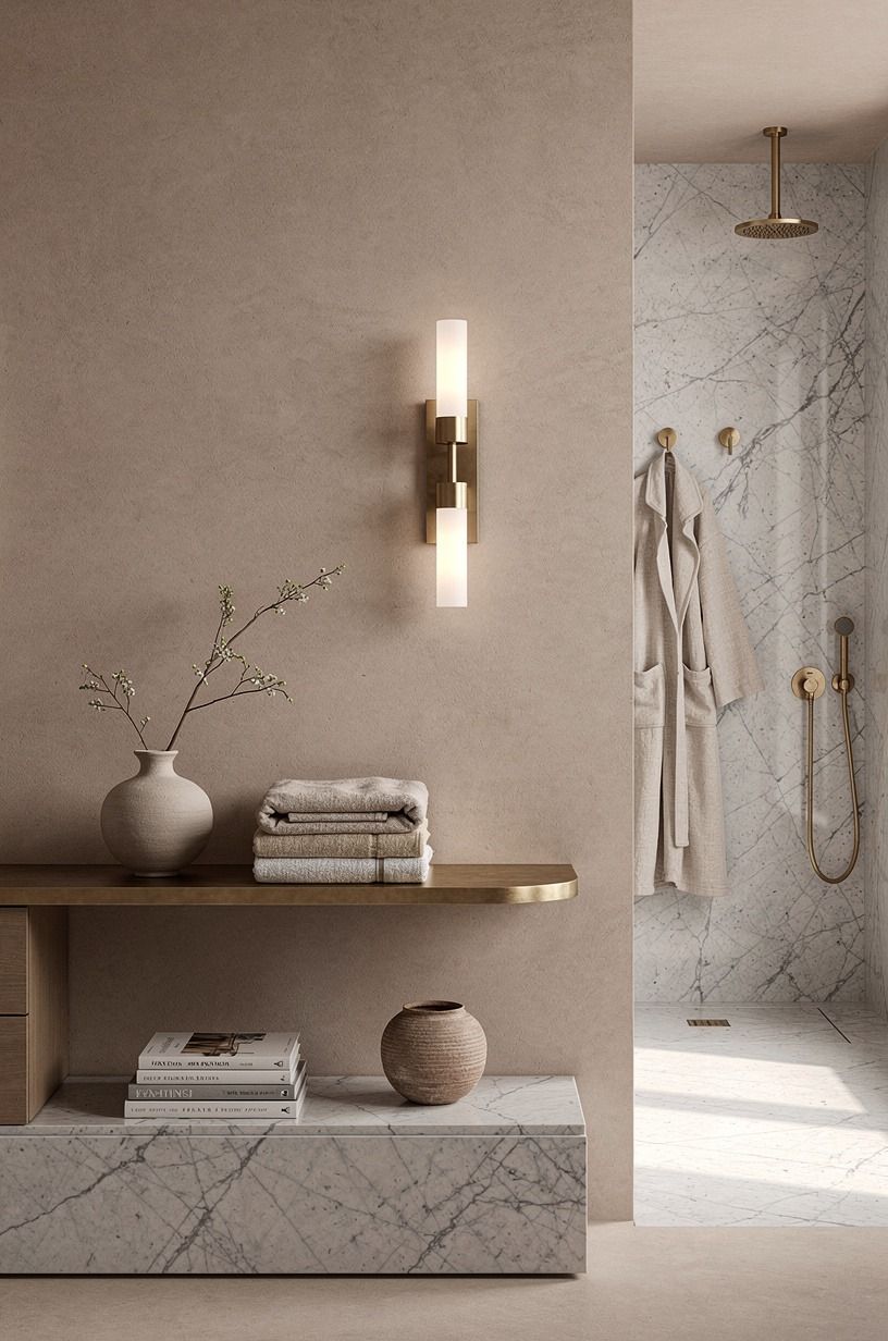 Use the Three-Height Light Stack after the finish dries
