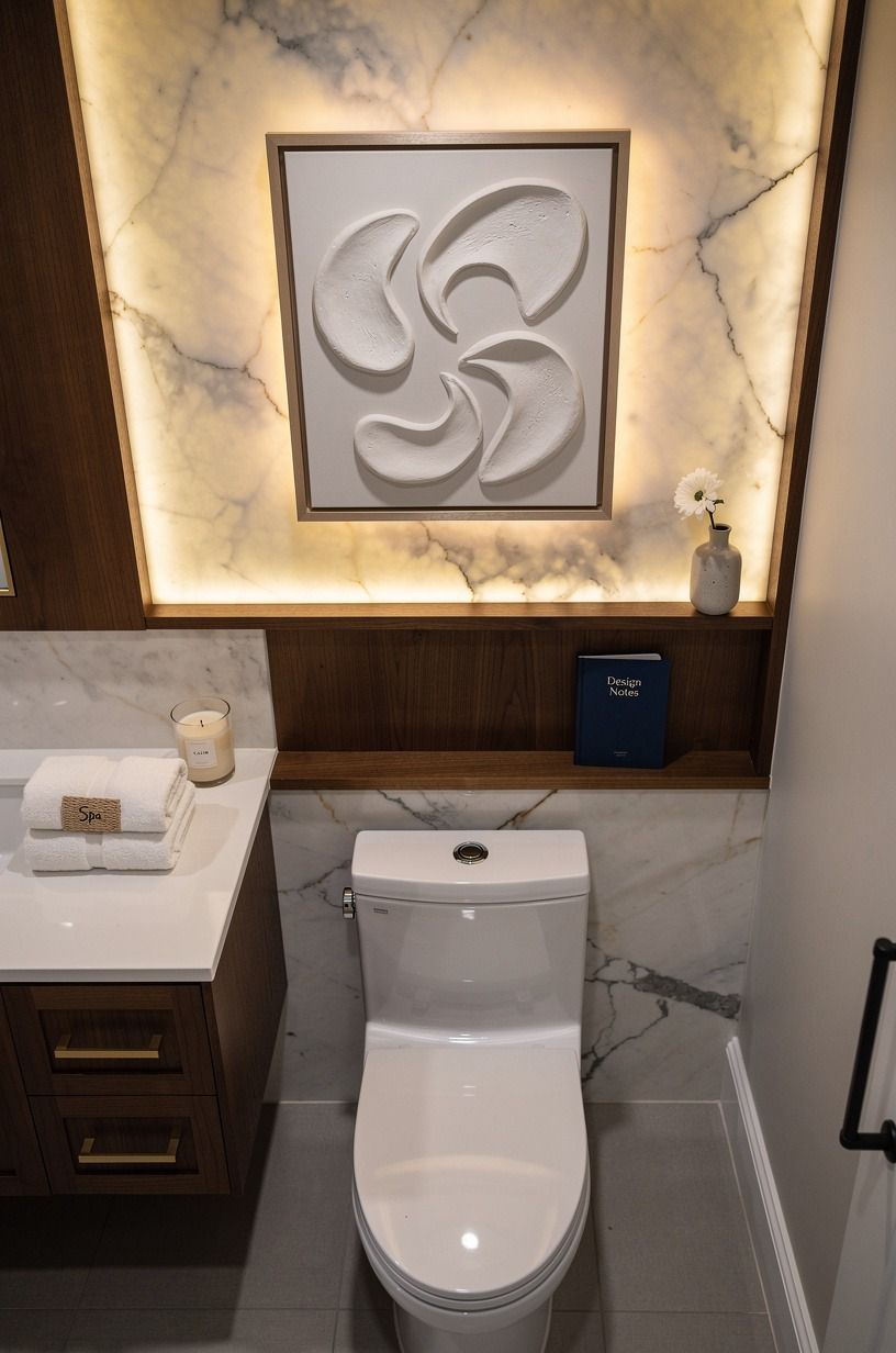 What Should You Hang Above the Toilet?