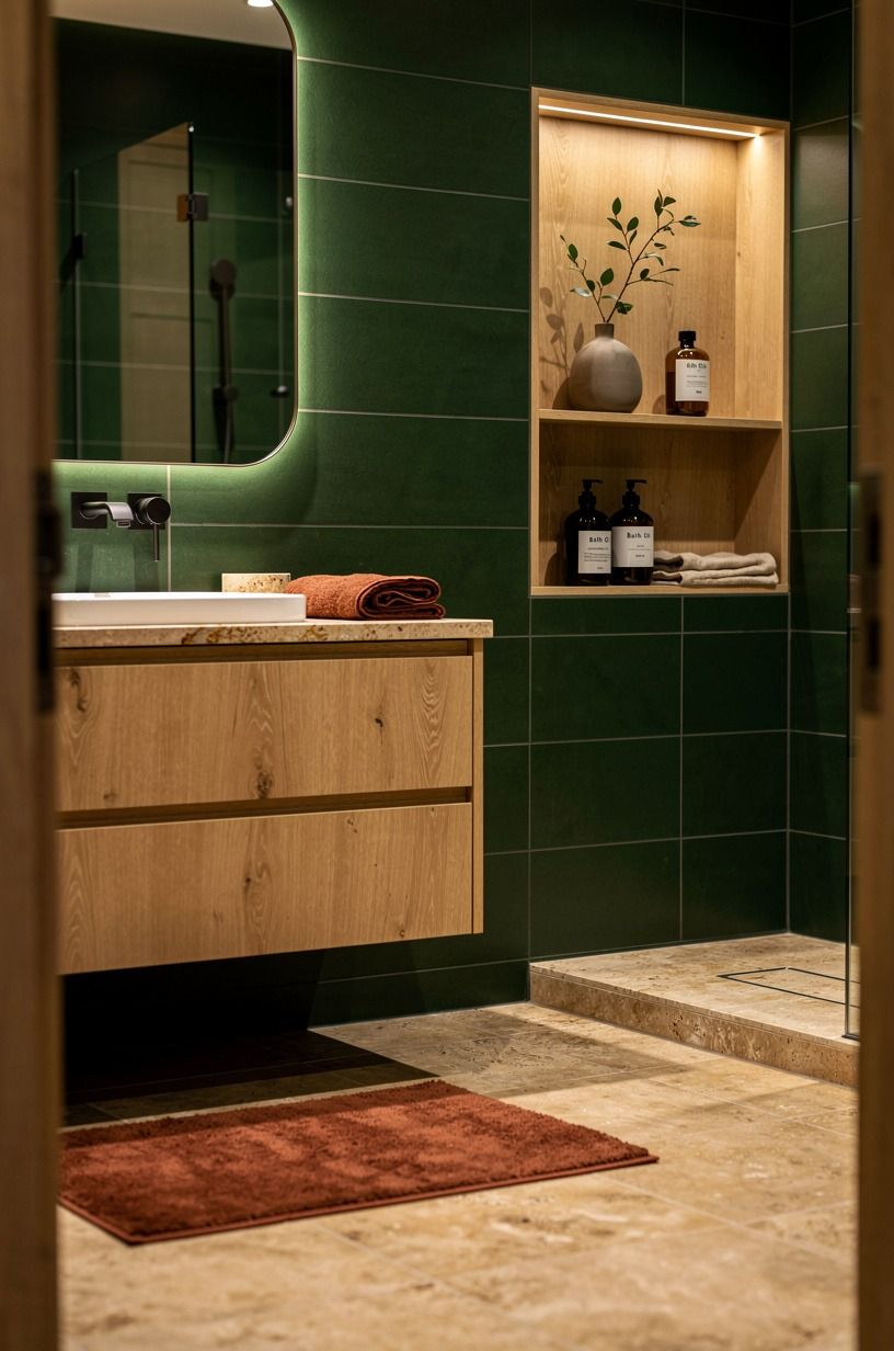 What should your small dream master bath borrow from a larger one?