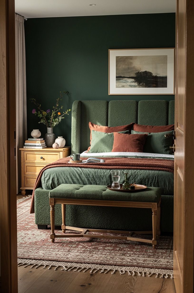 Anchor the room with the Bed-First Rule